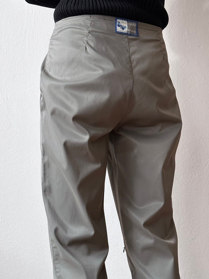 Italy odd zip pants - W29