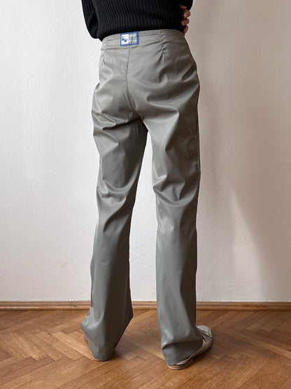 Italy odd zip pants - W29