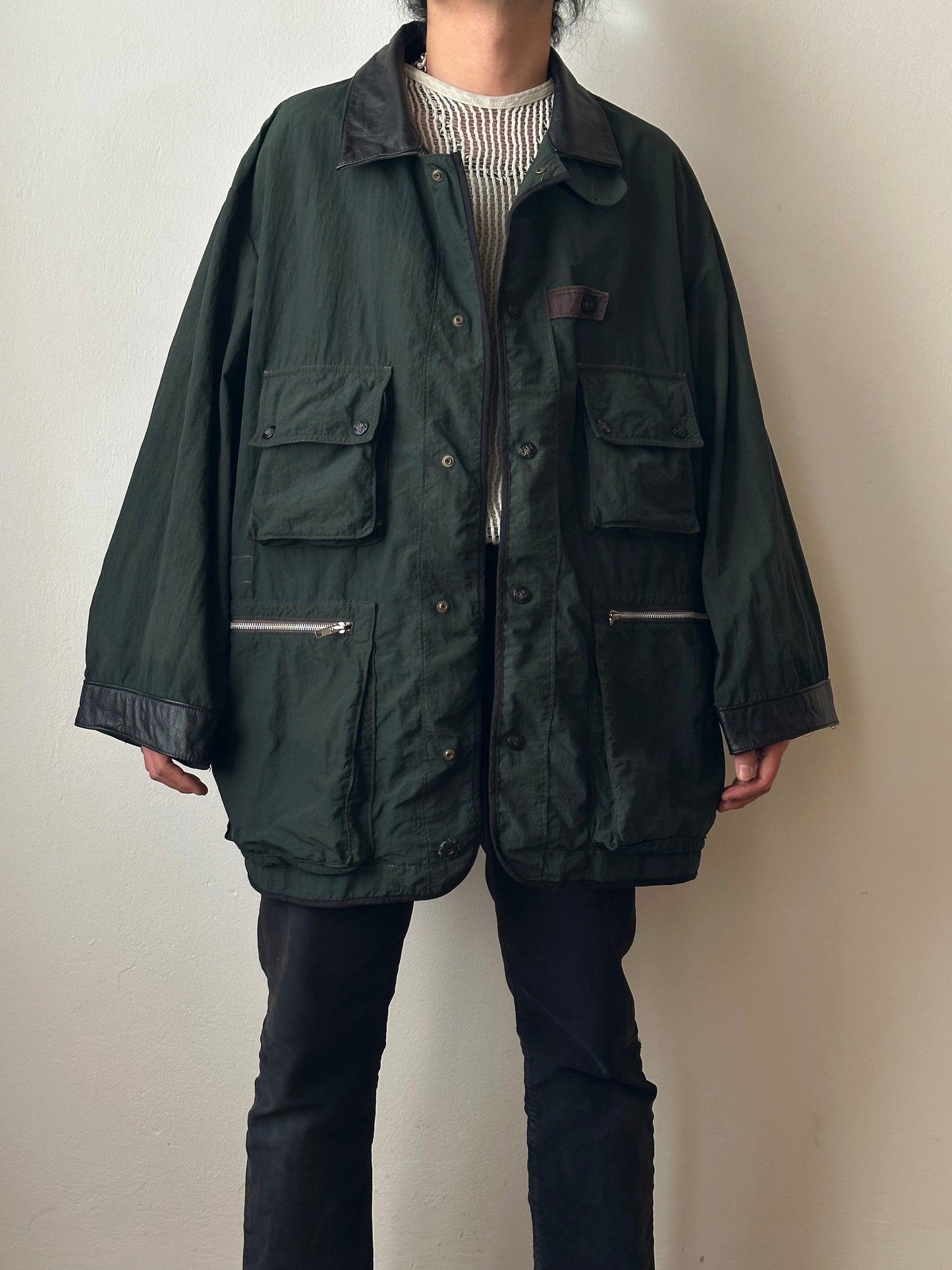 1980's Boneville Massimo osti Made in Italy CP Company ボネビル 80年代 Vintage ヴィンテージ マッシモオスティ Toto Praha Vintage clothing shop store 古着屋 プラハ Prague Nylon ナイロン 80年代 ユーロ古着 ヨーロッパ古着 古着卸 Rare レア 