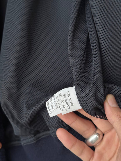 Italian navy cardigan