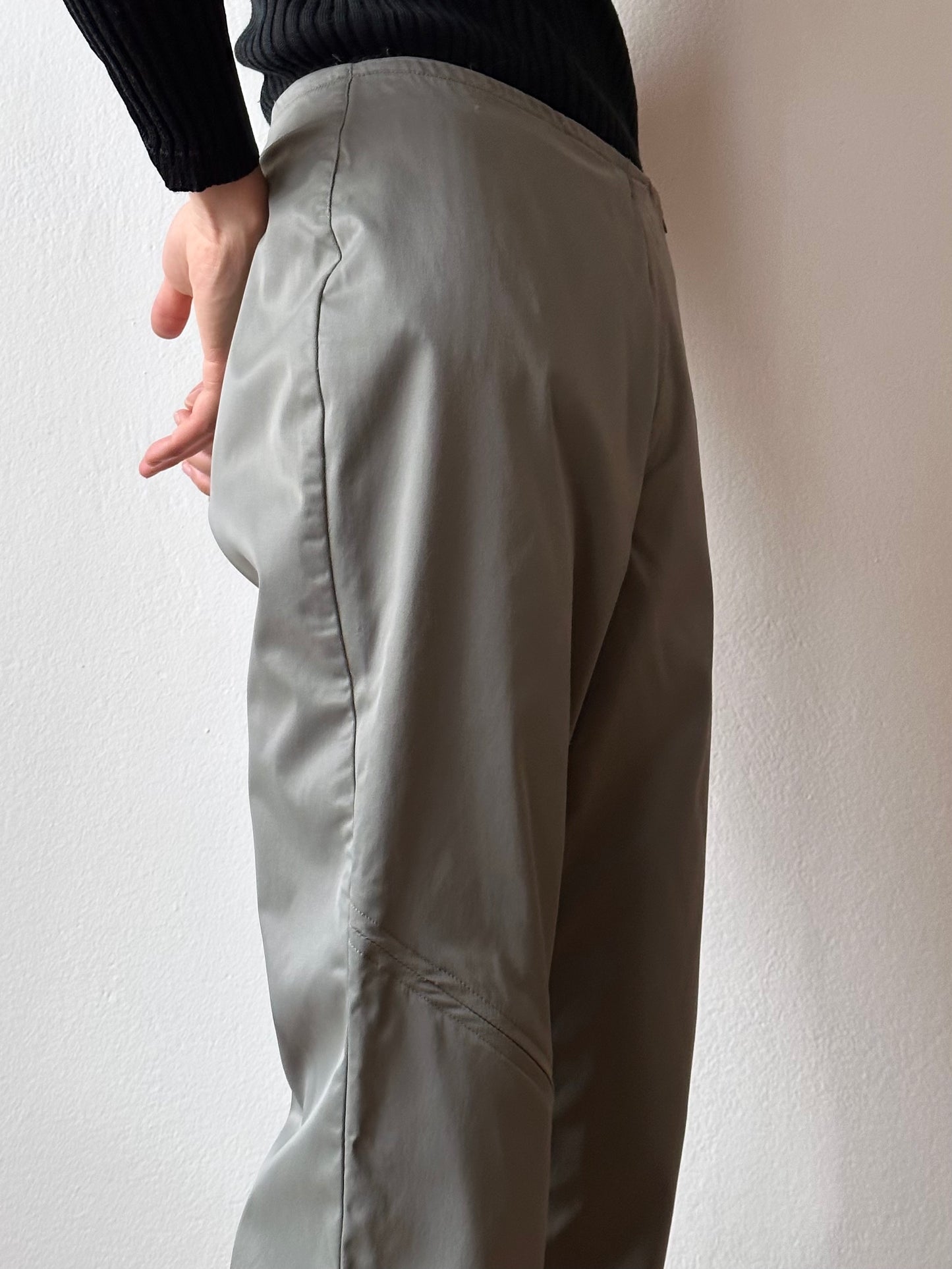 Italy odd zip pants - W29