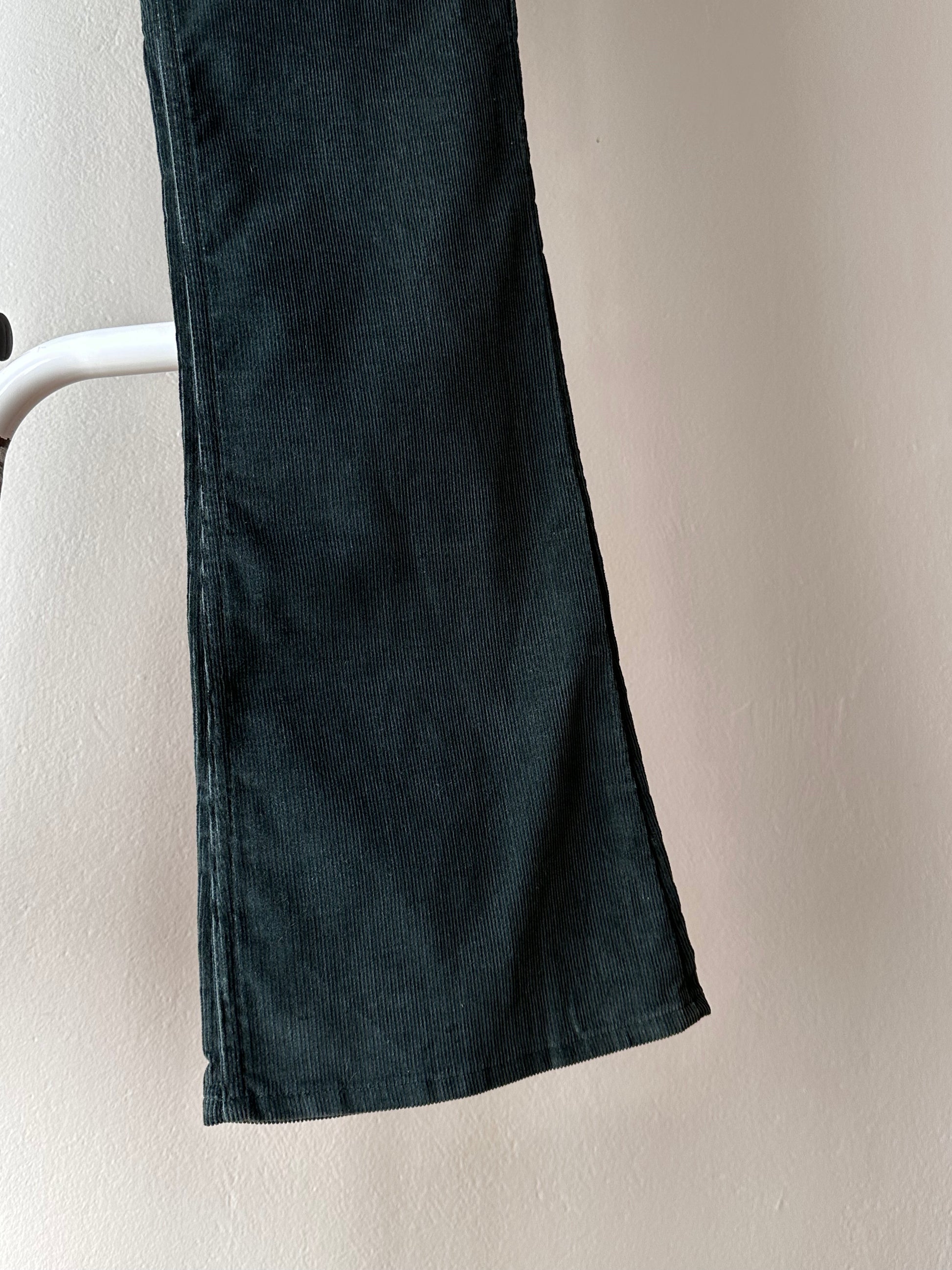 Levi's 646 dark green corduroy 70's 60's vintage リーバイス flare pants made in usa アメリカ製 アメリカ古着 ユーロ古着 ヨーロッパ古着