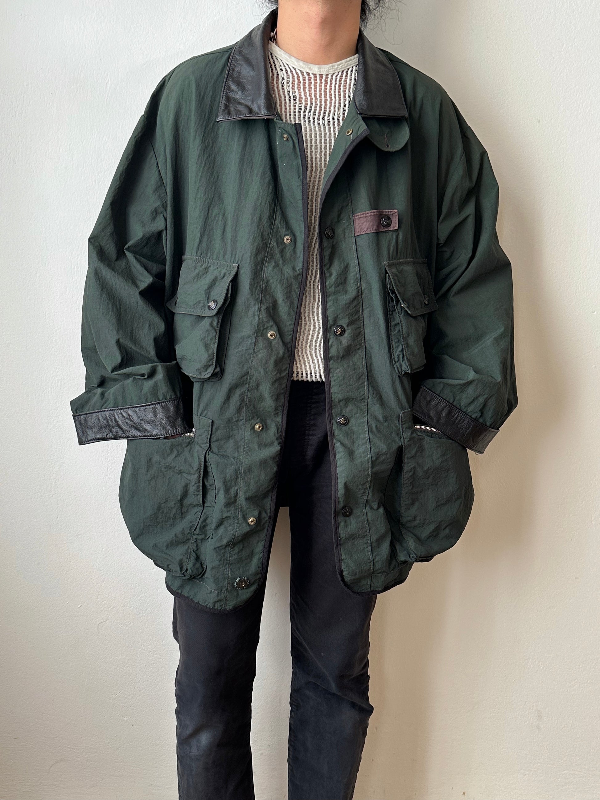 1980's Boneville Massimo osti Made in Italy CP Company ボネビル 80年代 Vintage ヴィンテージ マッシモオスティ Toto Praha Vintage clothing shop store 古着屋 プラハ Prague Nylon ナイロン 80年代 ユーロ古着 ヨーロッパ古着 古着卸 Rare レア 