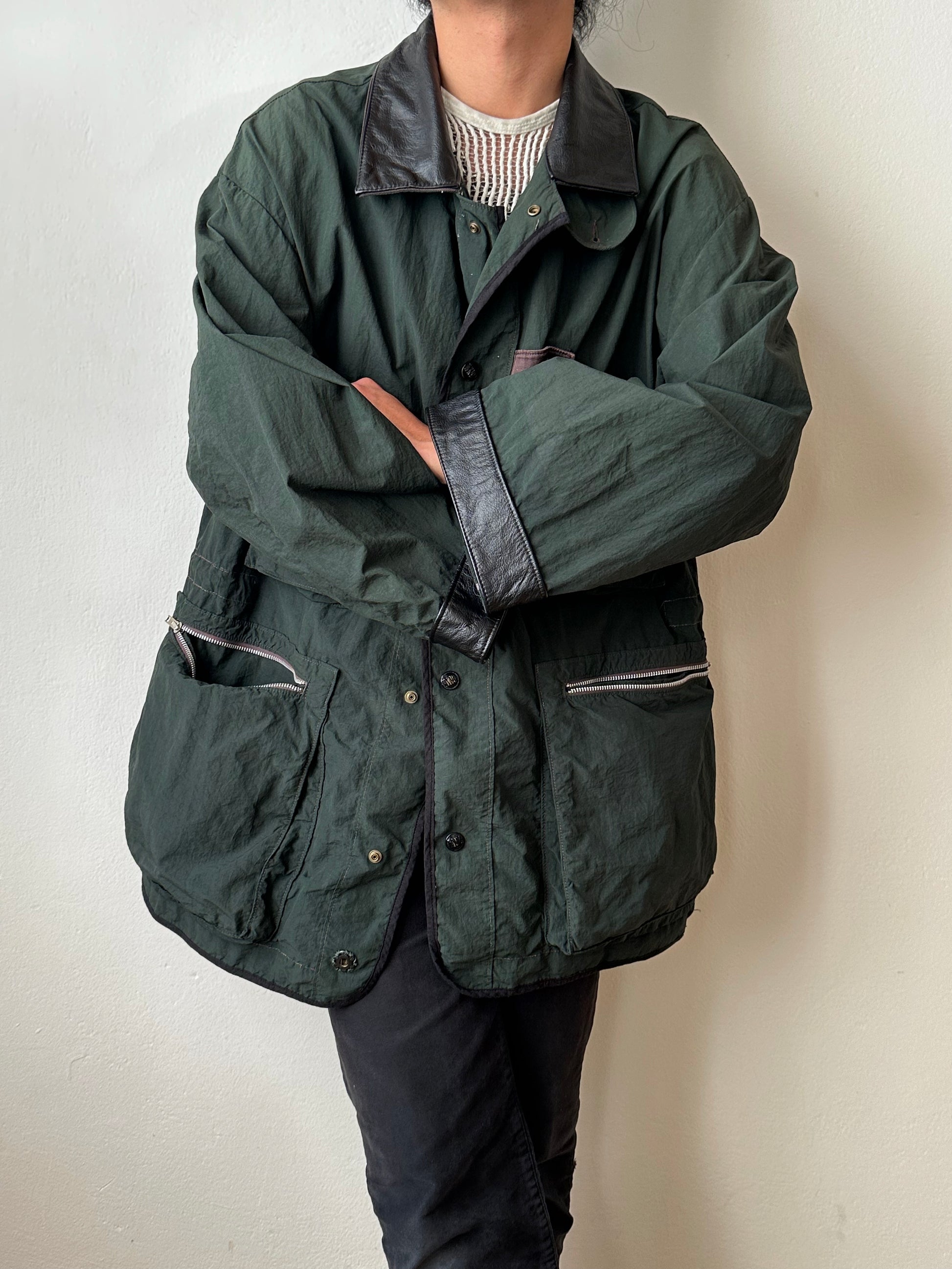 1980's Boneville Massimo osti Made in Italy CP Company ボネビル 80年代 Vintage ヴィンテージ マッシモオスティ Toto Praha Vintage clothing shop store 古着屋 プラハ Prague Nylon ナイロン 80年代 ユーロ古着 ヨーロッパ古着 古着卸 Rare レア 