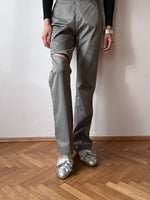 Italy odd zip pants - W29