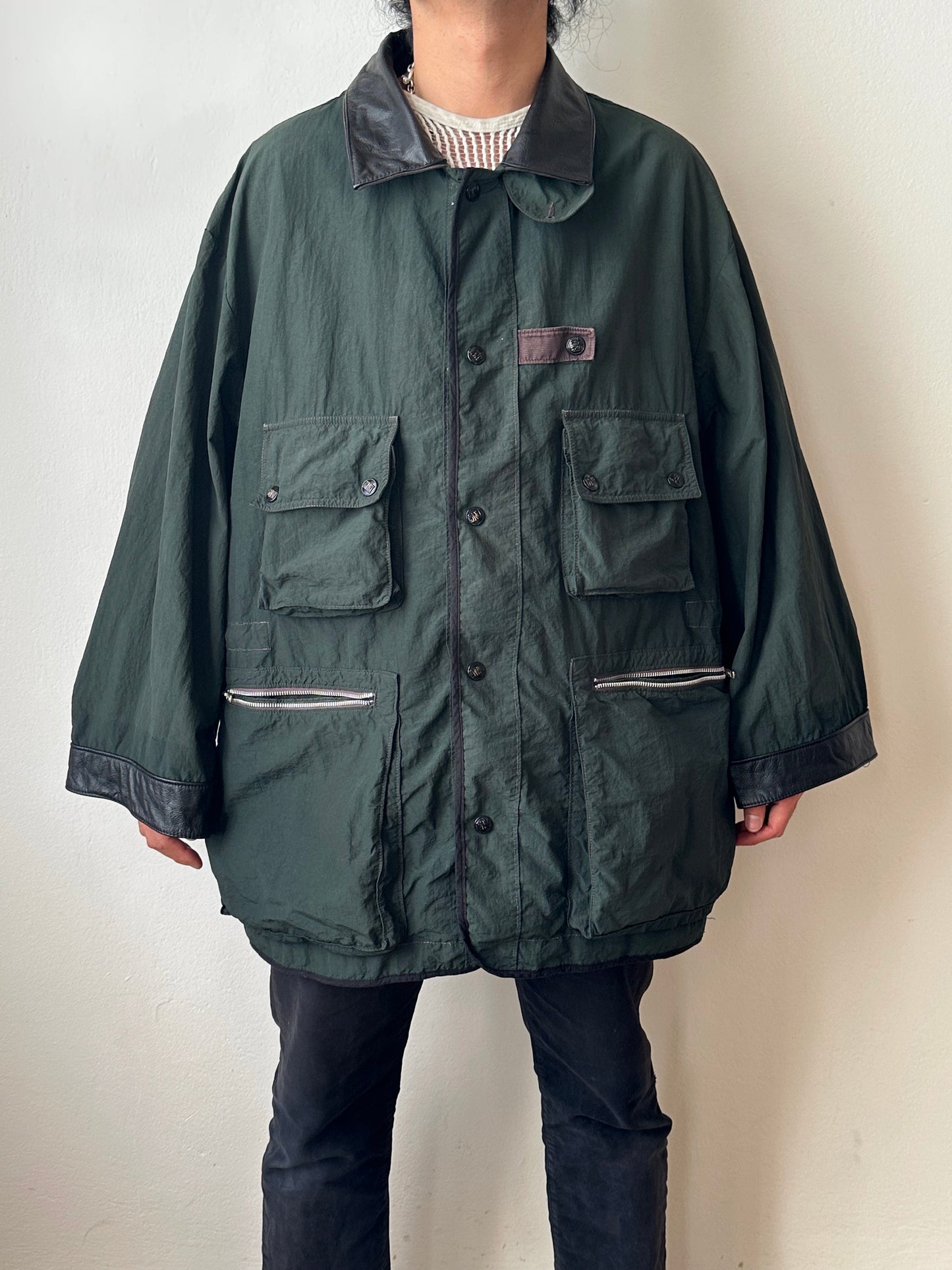 1980's Boneville Massimo osti Made in Italy CP Company ボネビル 80年代 Vintage ヴィンテージ マッシモオスティ Toto Praha Vintage clothing shop store 古着屋 プラハ Prague Nylon ナイロン 80年代 ユーロ古着 ヨーロッパ古着 古着卸 Rare レア 