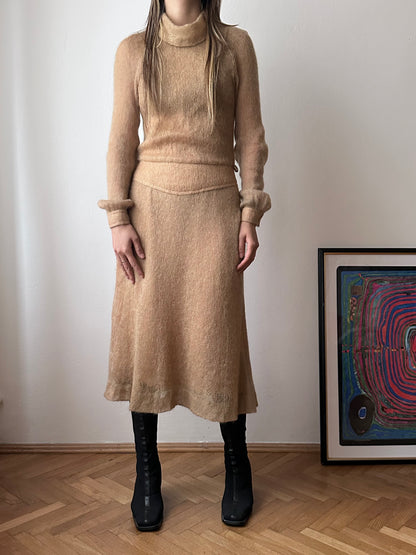 -early 70s West Germany mohair dress