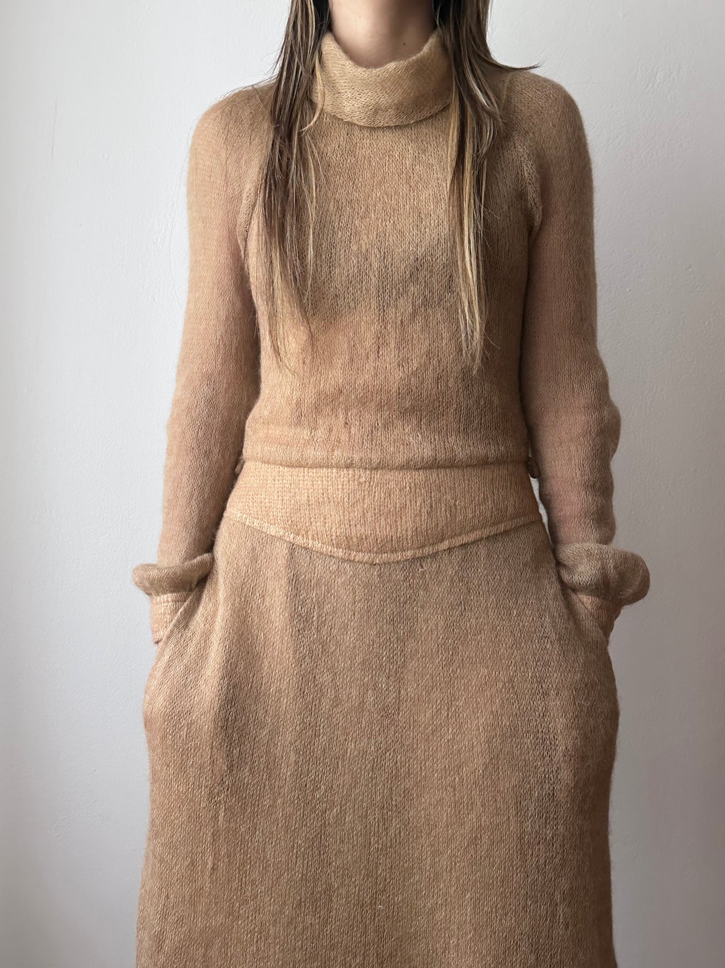-early 70s West Germany mohair dress