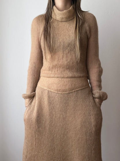 -early 70s West Germany mohair dress