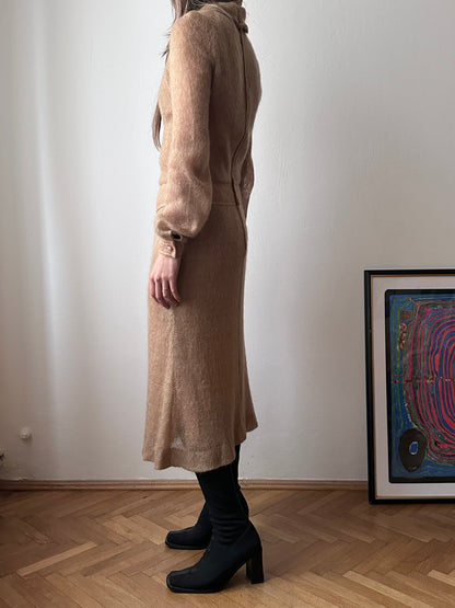 -early 70s West Germany mohair dress