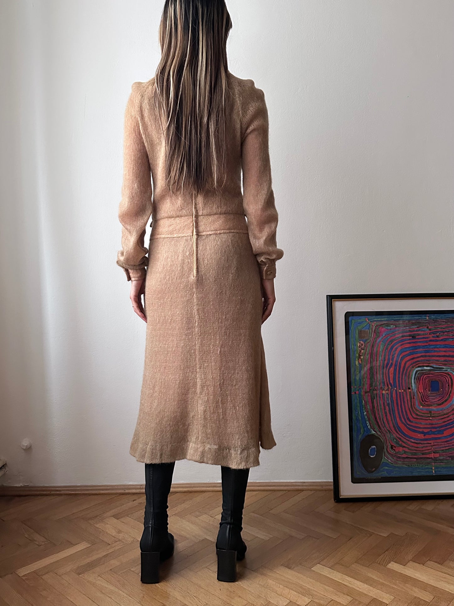 -early 70s West Germany mohair dress