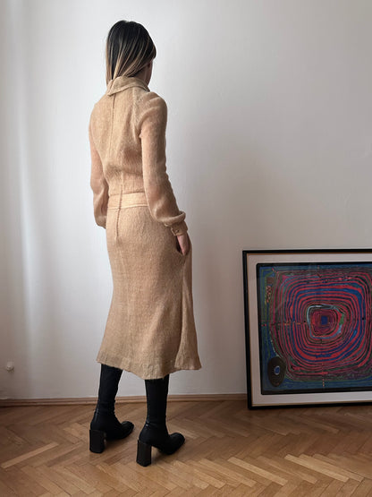 -early 70s West Germany mohair dress