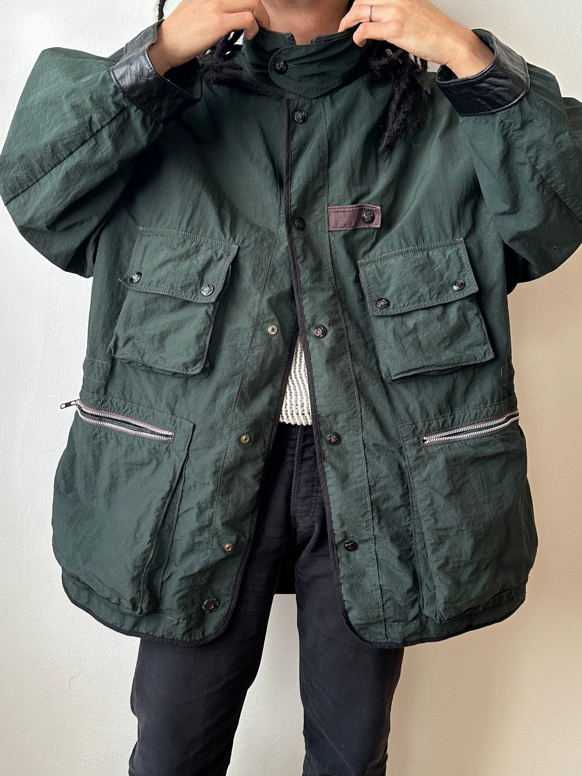 1980's Boneville Massimo osti Made in Italy CP Company ボネビル 80年代 Vintage ヴィンテージ マッシモオスティ Toto Praha Vintage clothing shop store 古着屋 プラハ Prague Nylon ナイロン 80年代 ユーロ古着 ヨーロッパ古着 古着卸 Rare レア 