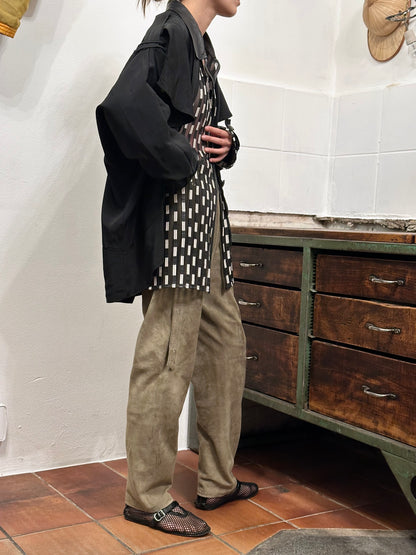 1980s bossini boxy jacket in black