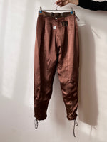 lace up leather trouser - W26