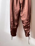 lace up leather trouser - W26