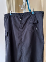 microfibre black skirt