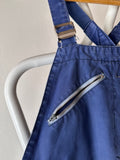 French Adolphe Lafont blue cotton twill overalls 50's 60's workwear vintage フレンチワーク ユーロ古着 ヨーロッパ古着