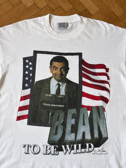 1997 Mr.Bean 90's 90年代 ミスタービーン T-shirt Tee Tシャツ Vintage ヴィンテージ 80's 80年代 古着  TOTO 古着屋 Praha Prague Vintage store ユーロ古着 ヨーロッパ古着 フランス買い付け