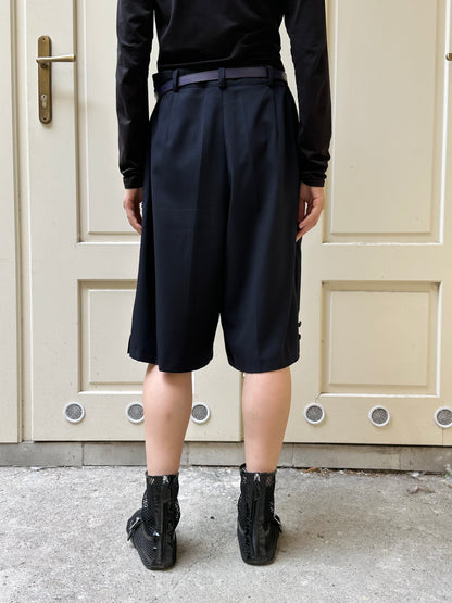 Dark navy wide shorts W31-33
