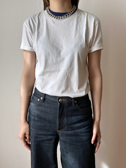 Italy heavy chubby curb chain necklace