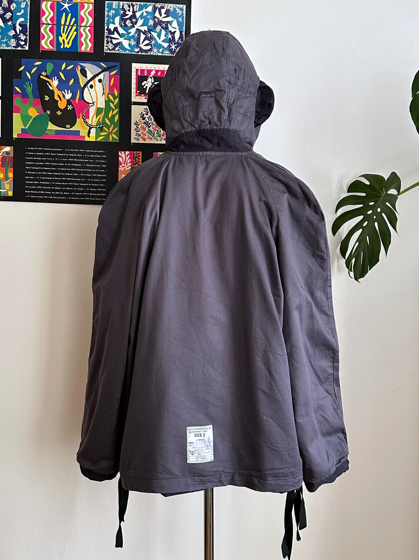 1980s RAF Ventile windproof deck smock size 2 80年代 ベンタイル スモック ロイヤルネイビー イギリス軍 UK Army Military ミリタリー Toto プラハ 古着屋 Vintage clothing shop Praha Prague イギリス古着 古着卸