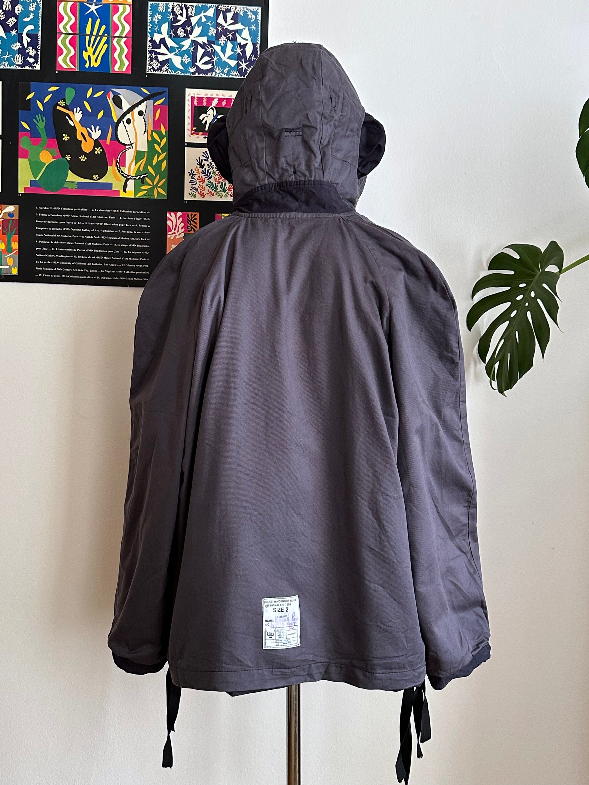 1980s RAF Ventile windproof deck smock size 2 80年代 ベンタイル スモック ロイヤルネイビー イギリス軍 UK Army Military ミリタリー Toto プラハ 古着屋 Vintage clothing shop Praha Prague イギリス古着 古着卸