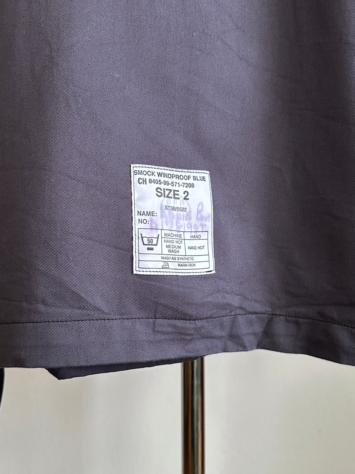 1980s RAF Ventile windproof deck smock size 2 80年代 ベンタイル スモック ロイヤルネイビー イギリス軍 UK Army Military ミリタリー Toto プラハ 古着屋 Vintage clothing shop Praha Prague イギリス古着 古着卸