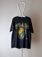 1998 BRASIL France world cup Football W杯 ワールドカップ  フランス 90年代 90's Vintage T-shirt Band Tシャツ 古着 ヴィンテージ Toto 古着屋 プラハ Praha Prague Vintage store ユーロ古着 ヨーロッパ古着 フランス買い付け