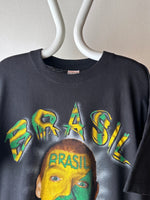 1998 BRASIL France world cup Football W杯 ワールドカップ  フランス 90年代 90's Vintage T-shirt Band Tシャツ 古着 ヴィンテージ Toto 古着屋 プラハ Praha Prague Vintage store ユーロ古着 ヨーロッパ古着 フランス買い付け