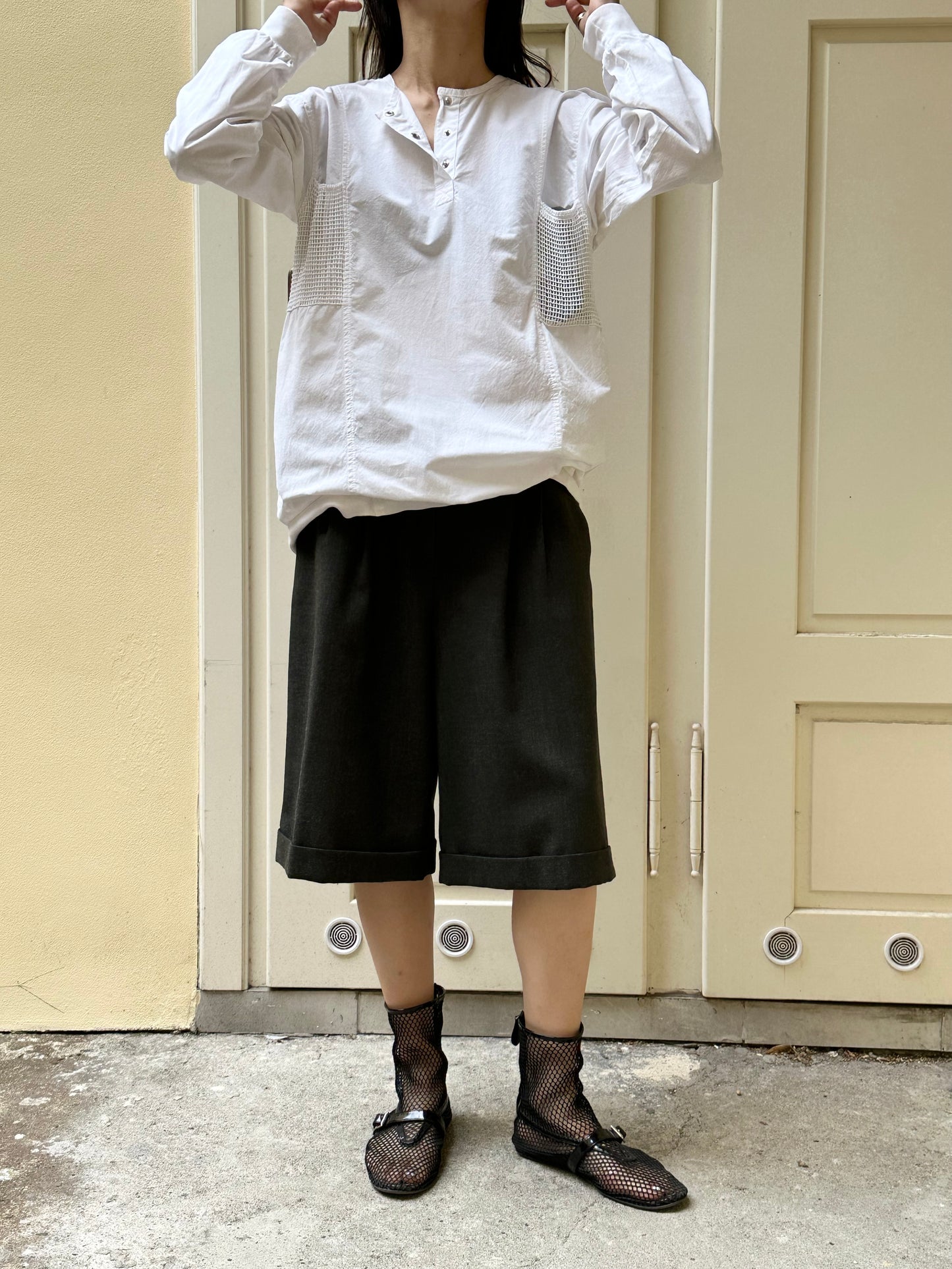 80s fun white shirt