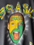 1998 BRASIL France world cup Football W杯 ワールドカップ  フランス 90年代 90's Vintage T-shirt Band Tシャツ 古着 ヴィンテージ Toto 古着屋 プラハ Praha Prague Vintage store ユーロ古着 ヨーロッパ古着 フランス買い付け