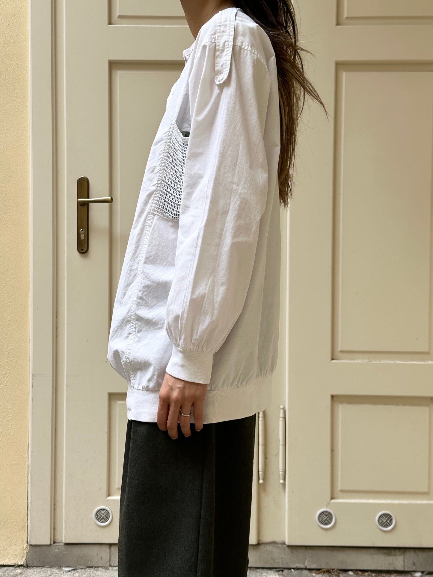 80s fun white shirt