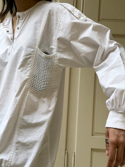 80s fun white shirt