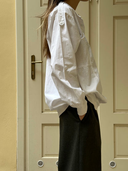 80s fun white shirt