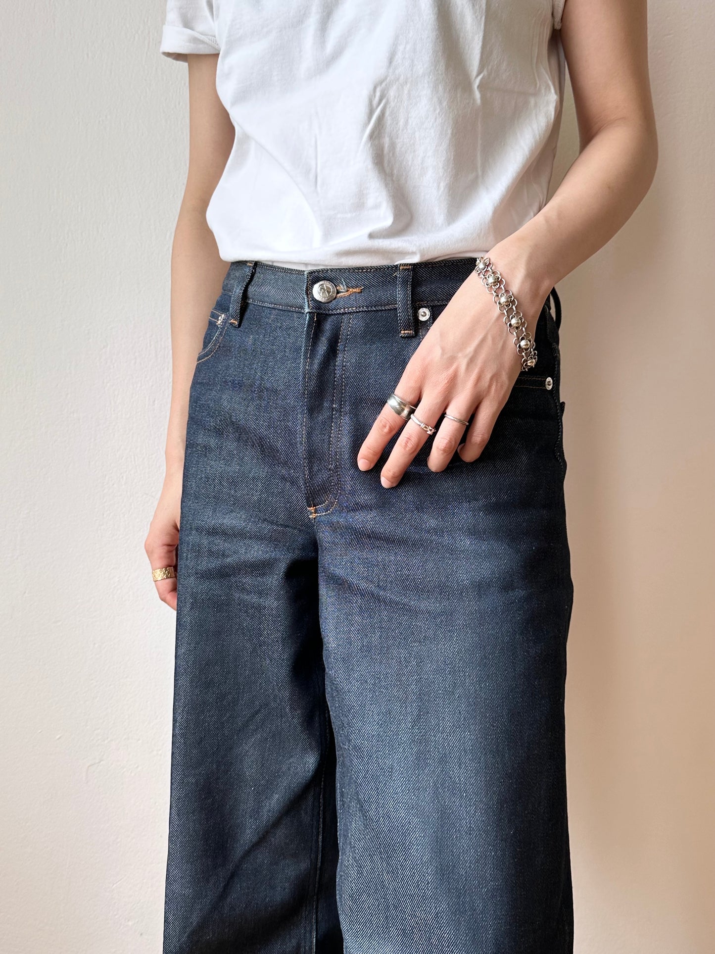 German 800 floret link bracelet