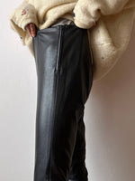 closed eco leather legging