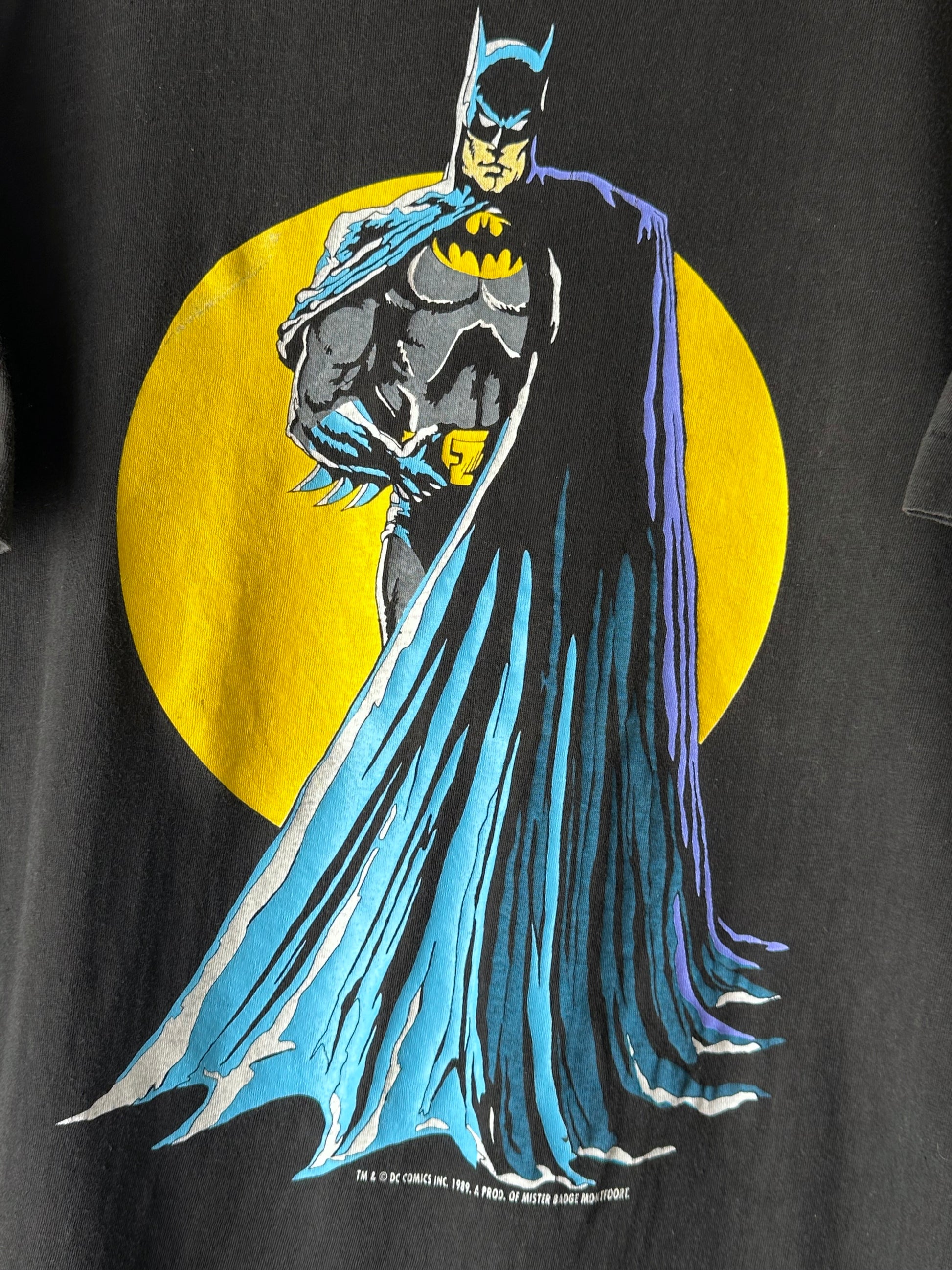 1989 BATMAN 80's バットマン 80年代 90年代 90's Vintage T-shirt Band Tシャツ 古着 ヴィンテージ Toto 古着屋 プラハ Praha Prague Vintage store ユーロ古着 ヨーロッパ古着 フランス買い付け