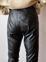 closed eco leather legging