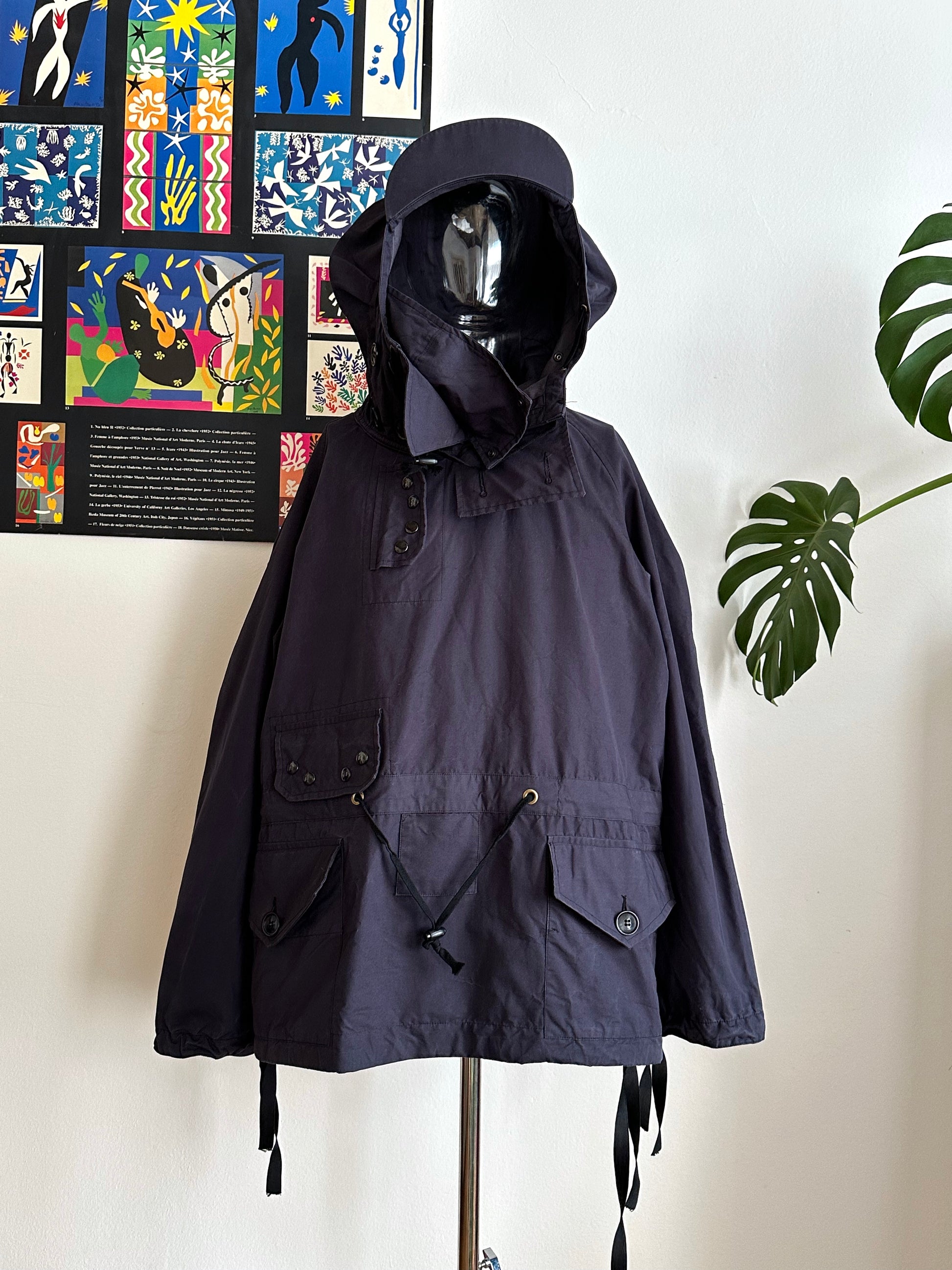 1980s RAF Ventile windproof deck smock size 2 80年代 ベンタイル スモック ロイヤルネイビー イギリス軍 UK Army Military ミリタリー Toto プラハ 古着屋 Vintage clothing shop Praha Prague イギリス古着 古着卸