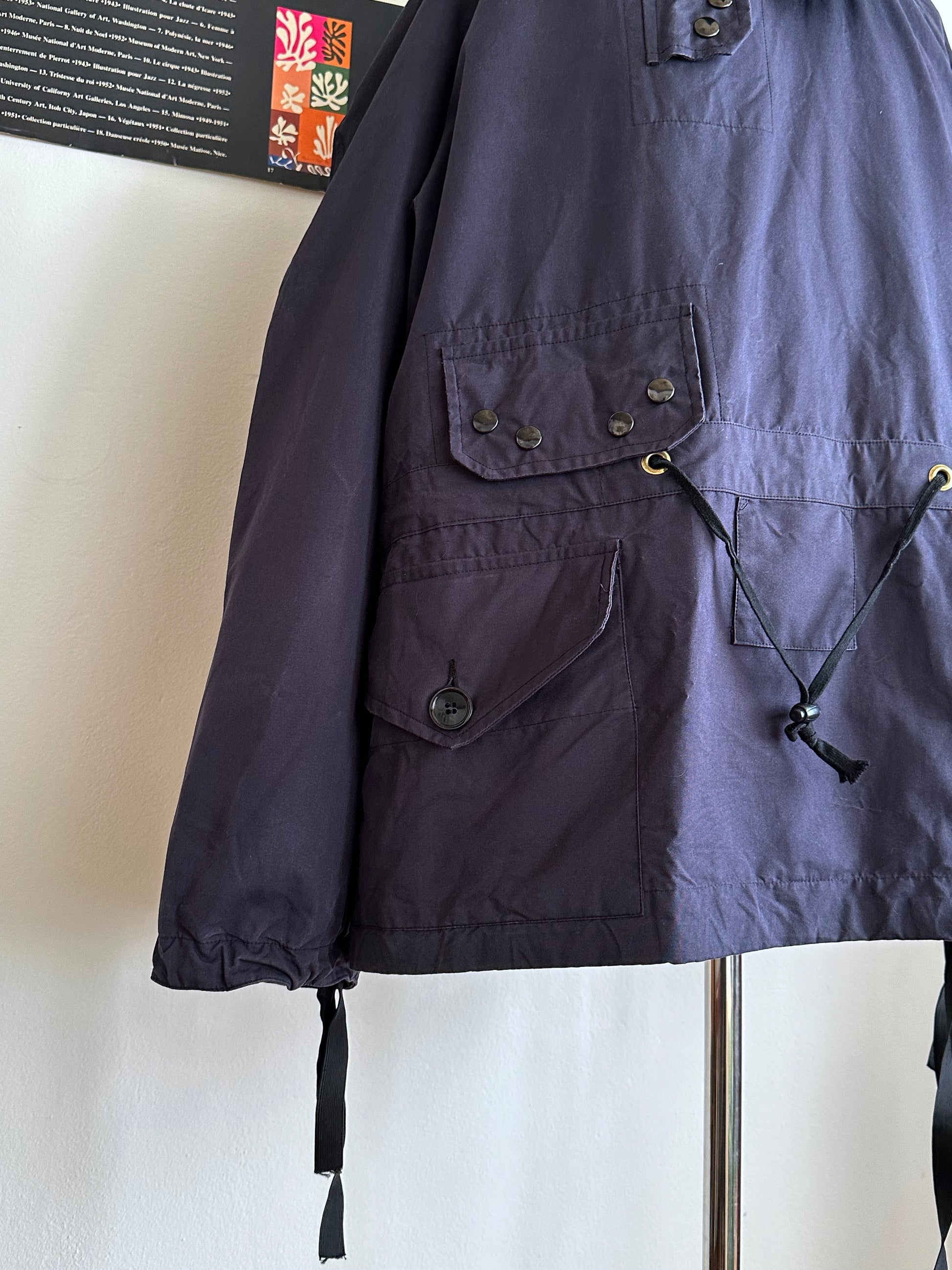 1980s RAF Ventile windproof deck smock size 2 80年代 ベンタイル スモック ロイヤルネイビー イギリス軍 UK Army Military ミリタリー Toto プラハ 古着屋 Vintage clothing shop Praha Prague イギリス古着 古着卸