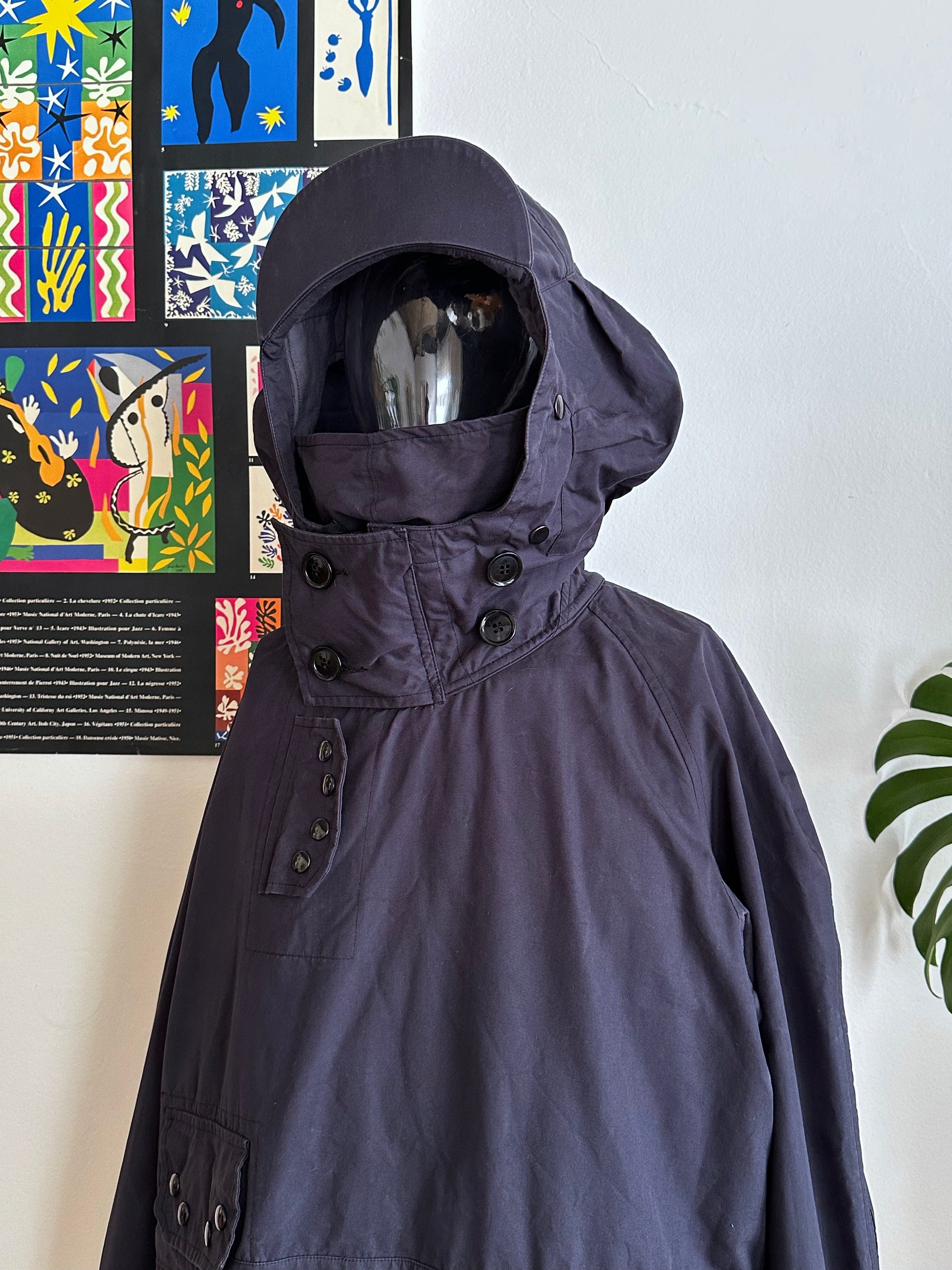 1980s RAF Ventile windproof deck smock size 2 80年代 ベンタイル スモック ロイヤルネイビー イギリス軍 UK Army Military ミリタリー Toto プラハ 古着屋 Vintage clothing shop Praha Prague イギリス古着 古着卸