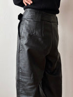 esprit lamb leather pants - W27