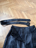 esprit lamb leather pants - W27