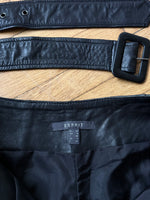 esprit lamb leather pants - W27