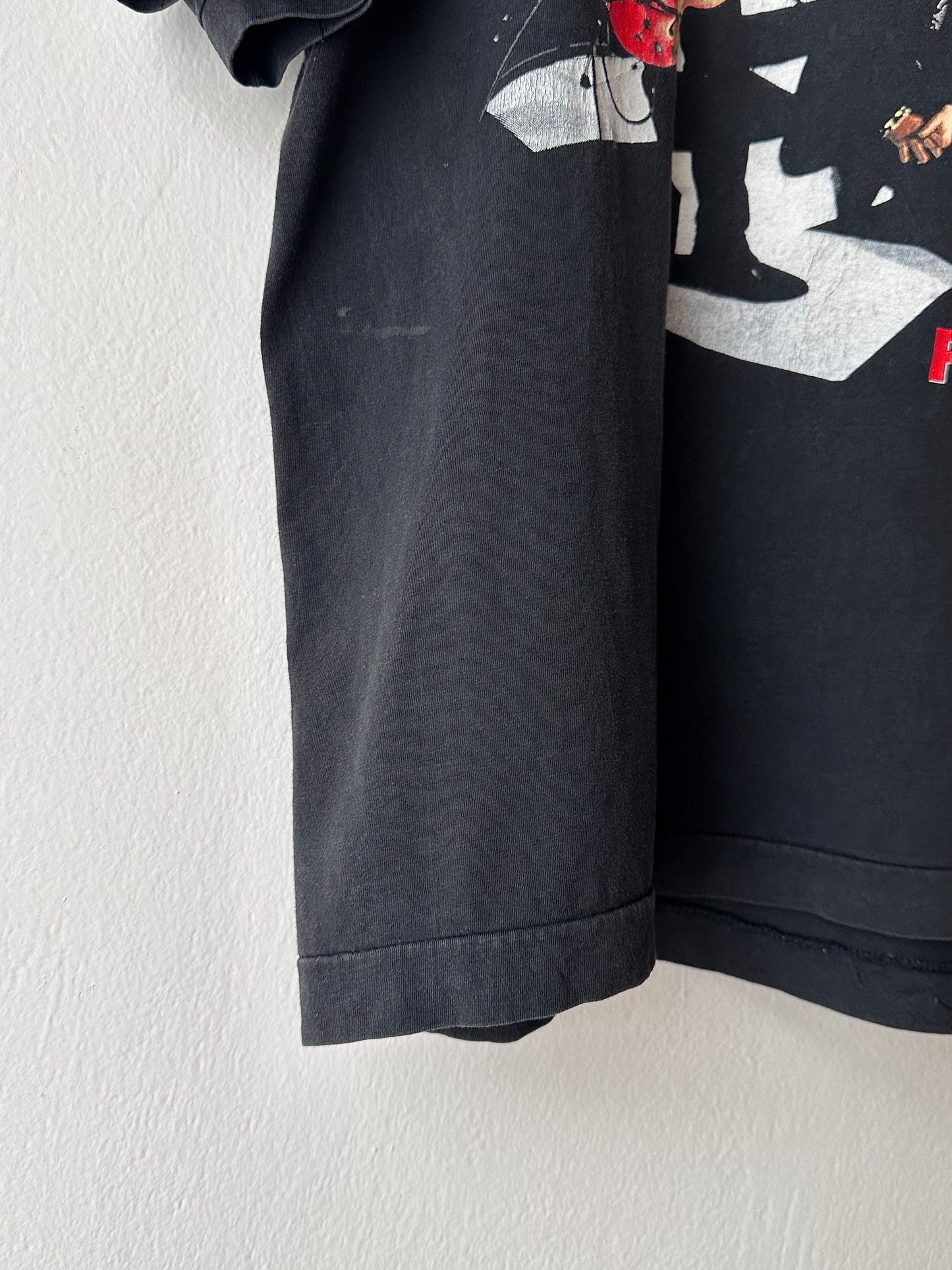 90's Roxette Band T shirt Tee Vintage Toto Praha Antique shop Vintage clothing store Showroom Prague プラハ 90年代 バンド Tシャツ Black 黒  ロンT ヴィンテージ ユーロ古着 古着卸 古着屋 