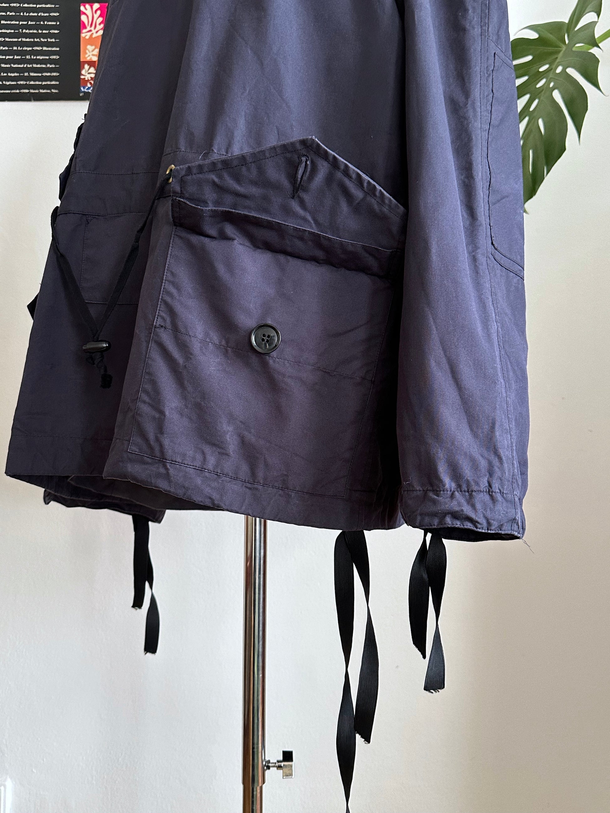 1980s RAF Ventile windproof deck smock size 2 80年代 ベンタイル スモック ロイヤルネイビー イギリス軍 UK Army Military ミリタリー Toto プラハ 古着屋 Vintage clothing shop Praha Prague イギリス古着 古着卸