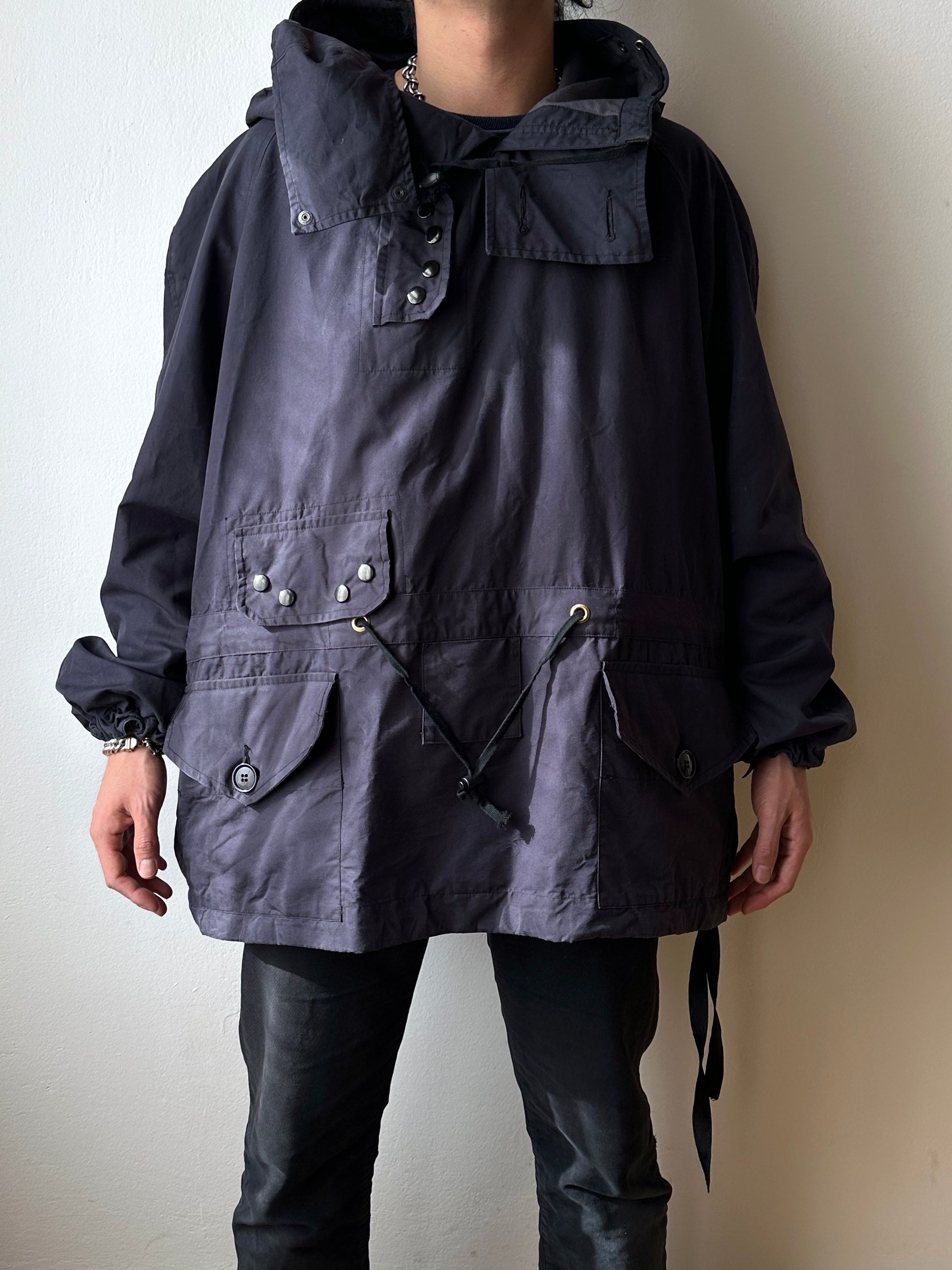 1980s RAF Ventile windproof deck smock size 2 80年代 ベンタイル スモック ロイヤルネイビー イギリス軍 UK Army Military ミリタリー Toto プラハ 古着屋 Vintage clothing shop Praha Prague イギリス古着 古着卸