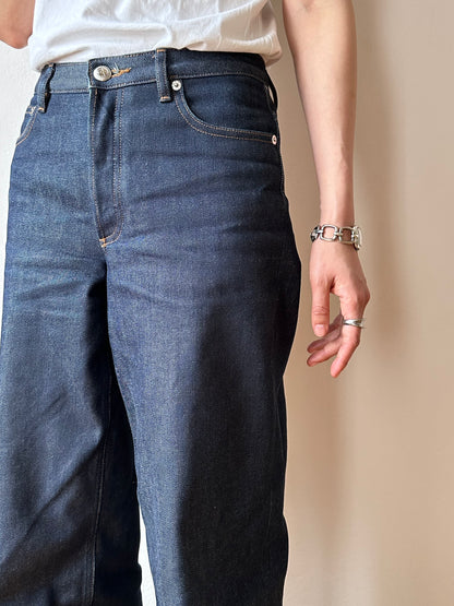 60-70s France silver blue dial watch