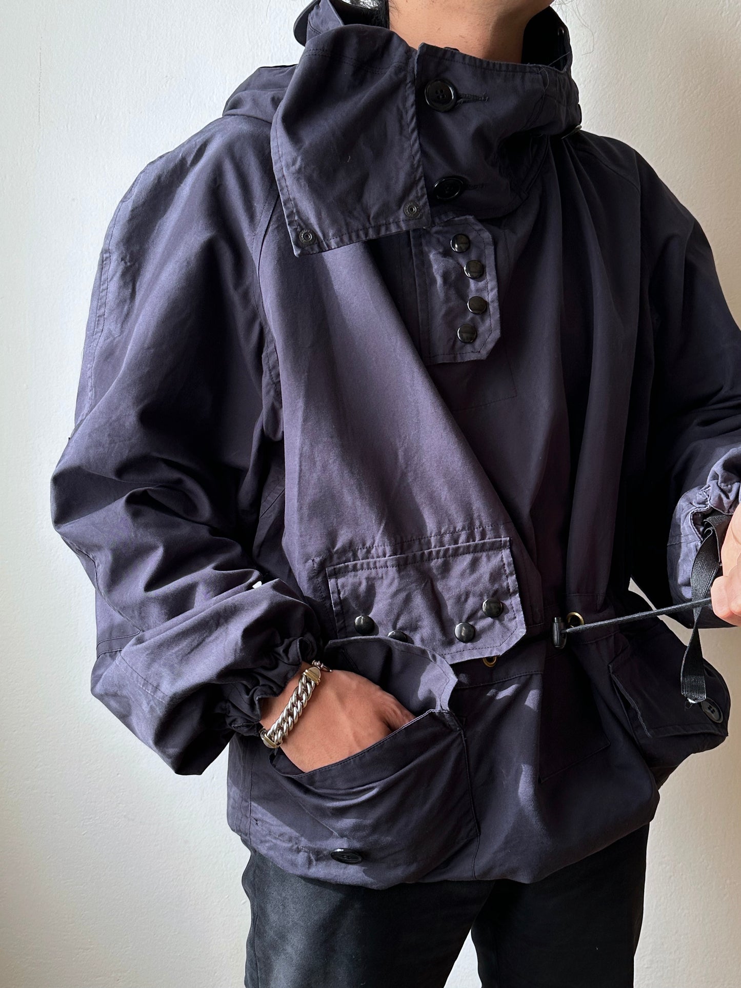 1980s RAF Ventile windproof deck smock size 2 80年代 ベンタイル スモック ロイヤルネイビー イギリス軍 UK Army Military ミリタリー Toto プラハ 古着屋 Vintage clothing shop Praha Prague イギリス古着 古着卸